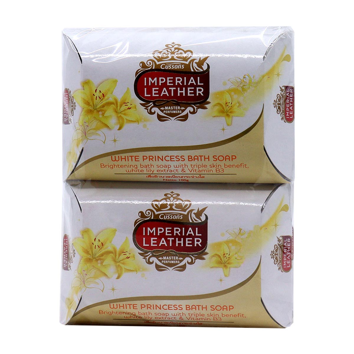 Imperial Leather Original Soap Bars 4x100g