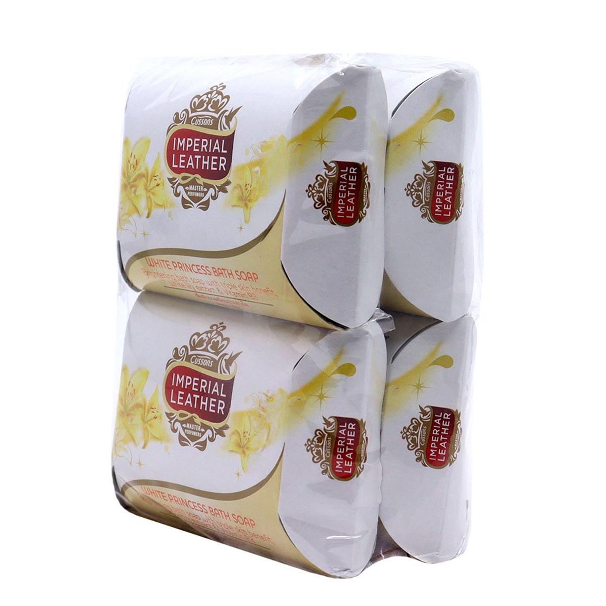 Imperial Leather White Princess Bath Soap 4X100g