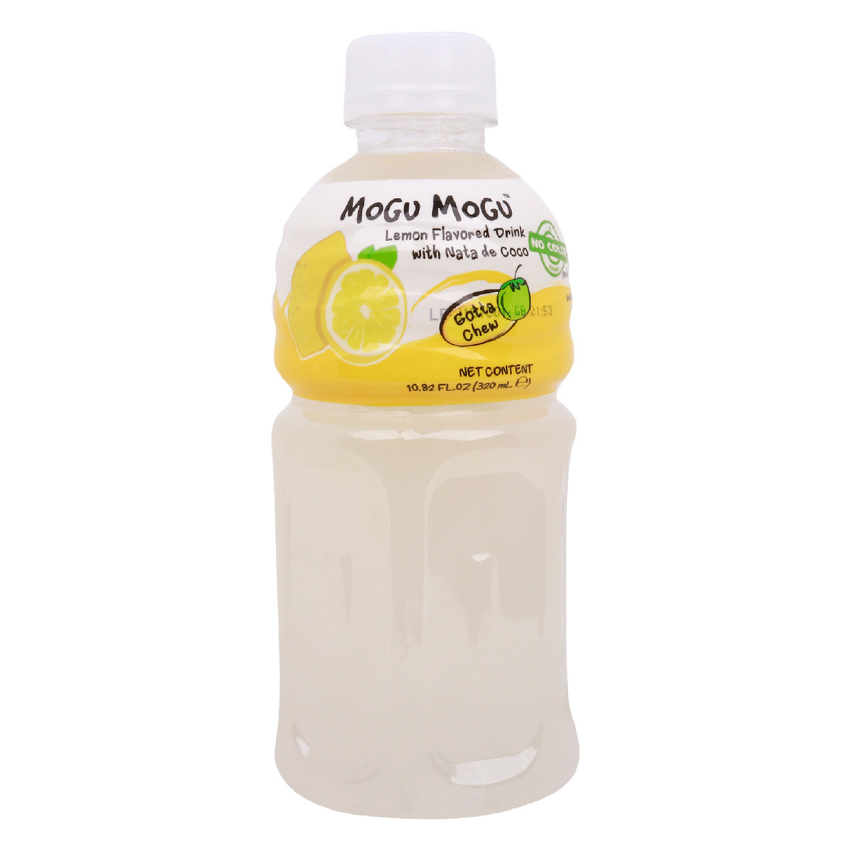 Mogu Mogu Lemon Flavoured Drink With Nata De Coco 320ml