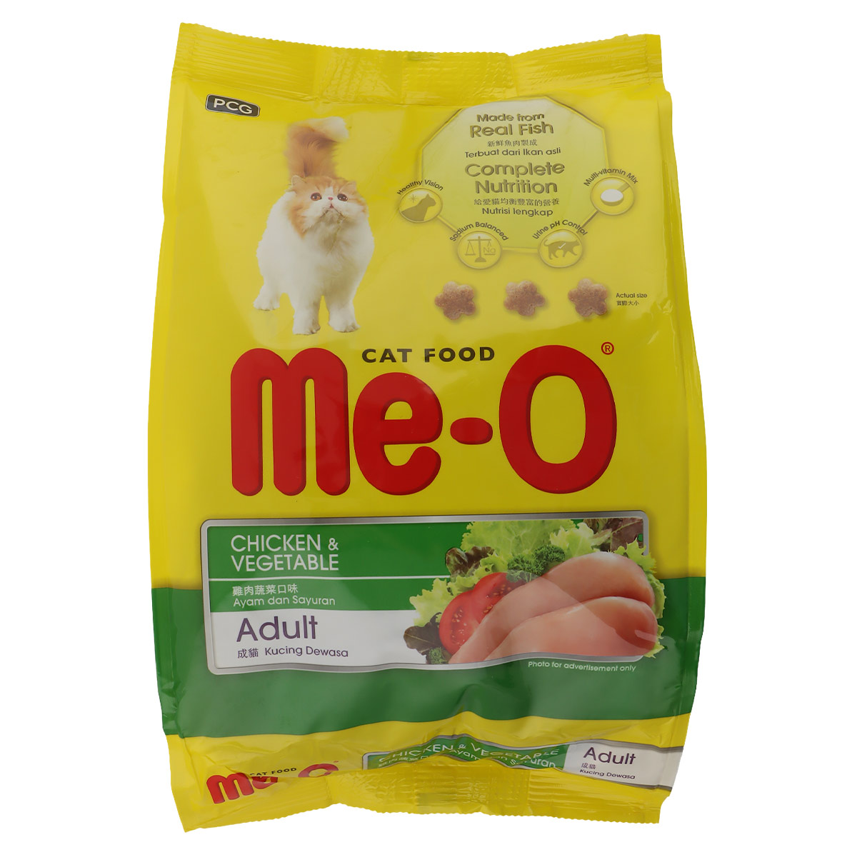 Me O Adult Cat Food Chicken & Vegetable 450g