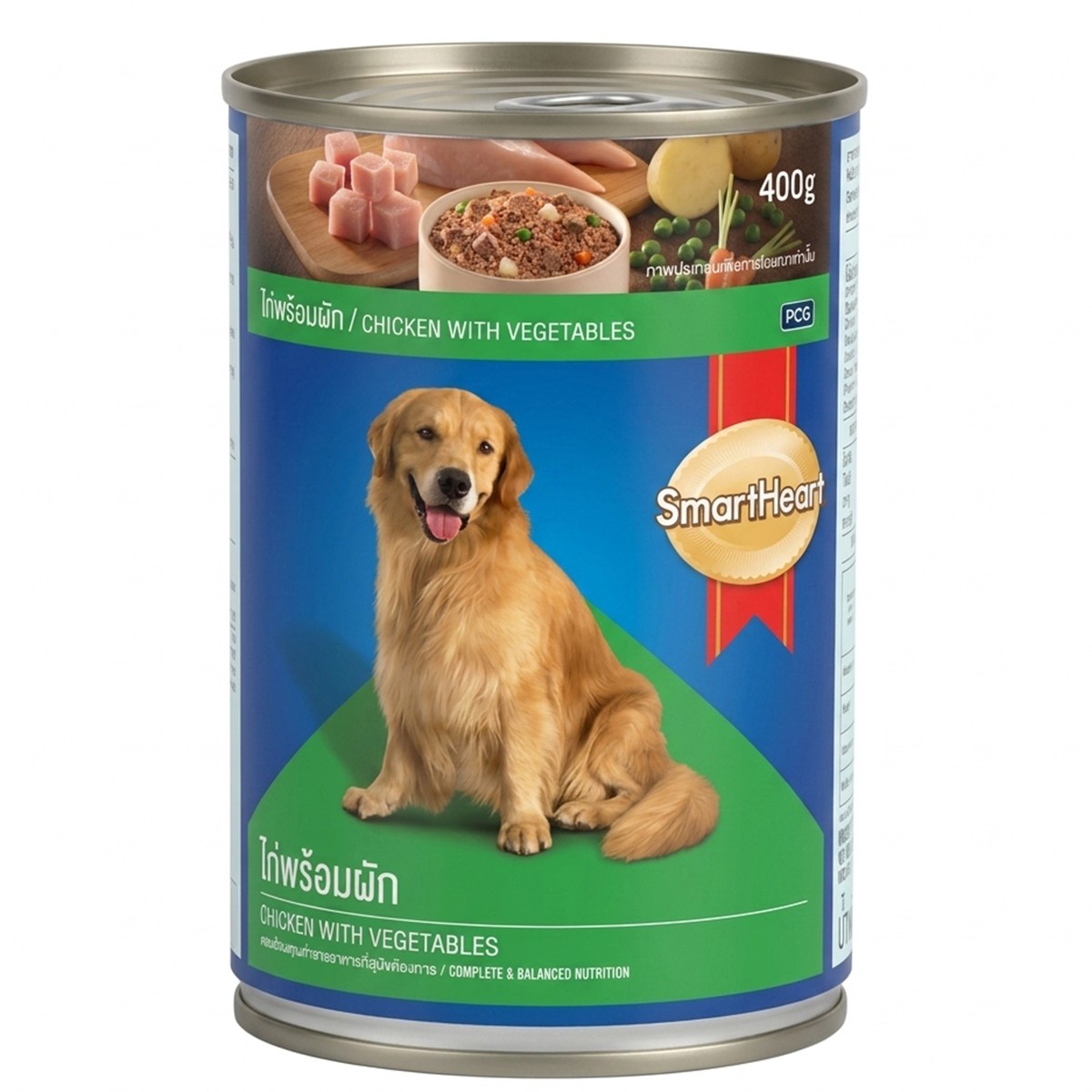 SmartHeart Dog Food Chicken with Vegetables 400g