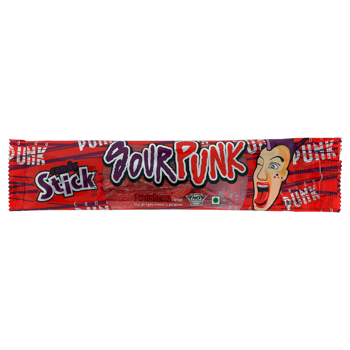 Sour Punk Stick Strawberry Flavor 50g
