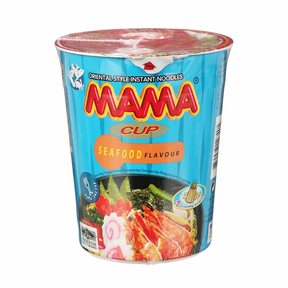 Mama Sea Food Flavoured Noodles Cup 70g