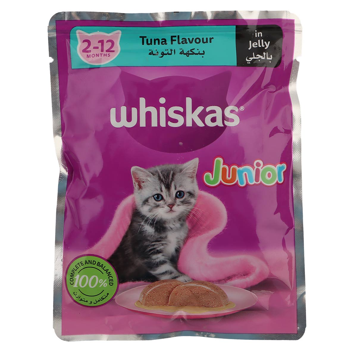 Whiskas Junior Tuna Flavour In Jelly 80g
