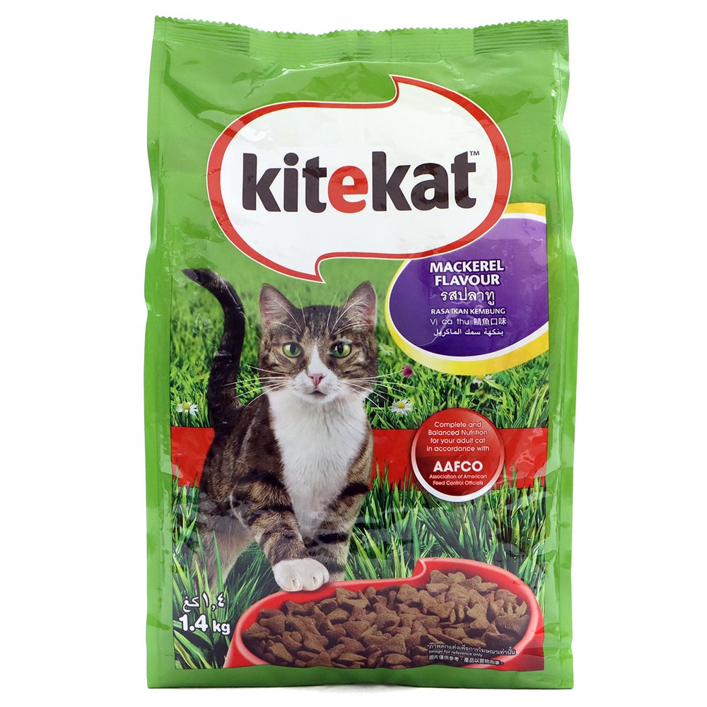 Kitekat Mackerel Flavour Cat Food 1.4Kg