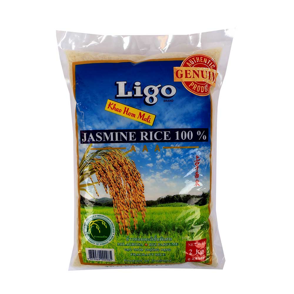 Ligo Thai Jasmine Rice 2kg