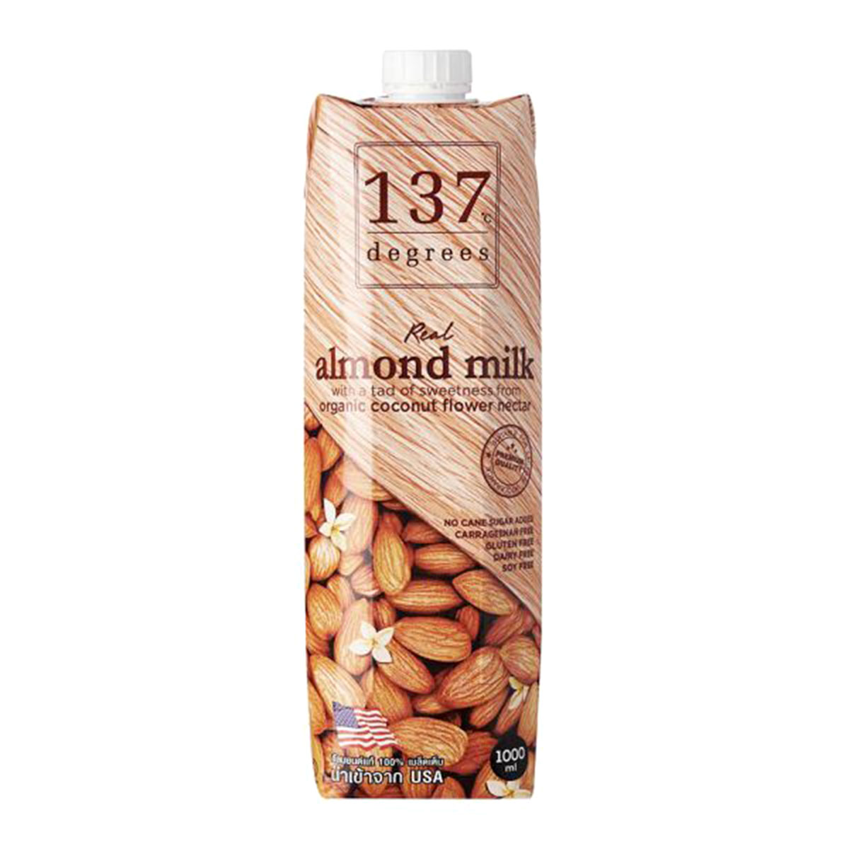 137 Degrees Almond Milk 1000L