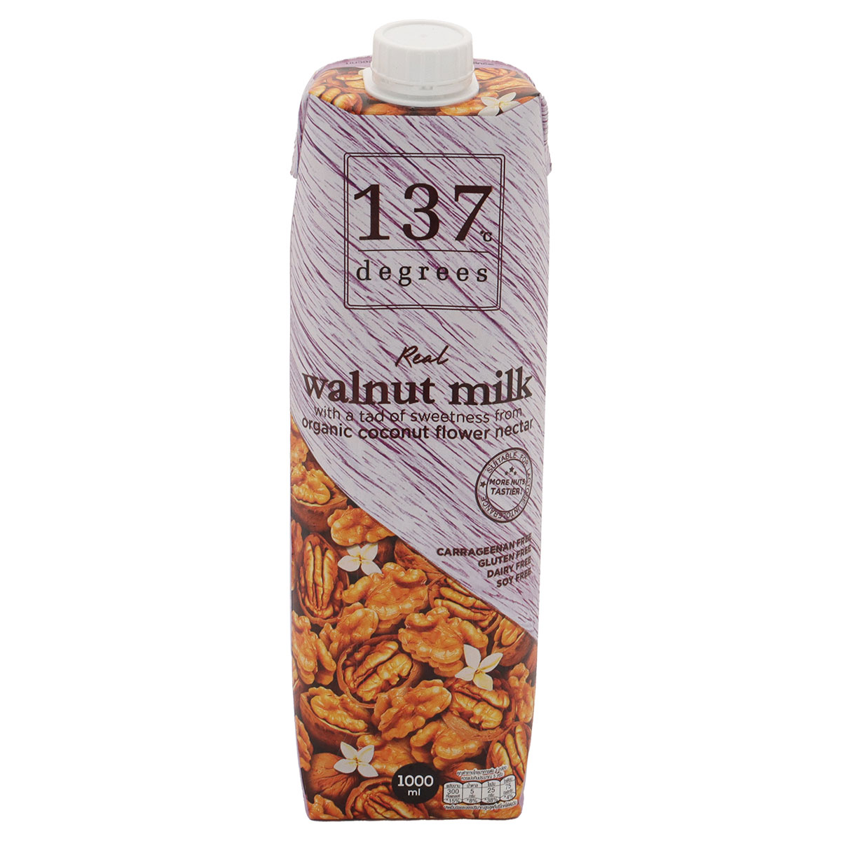 137 Degrees Real Walnut Milk 1L