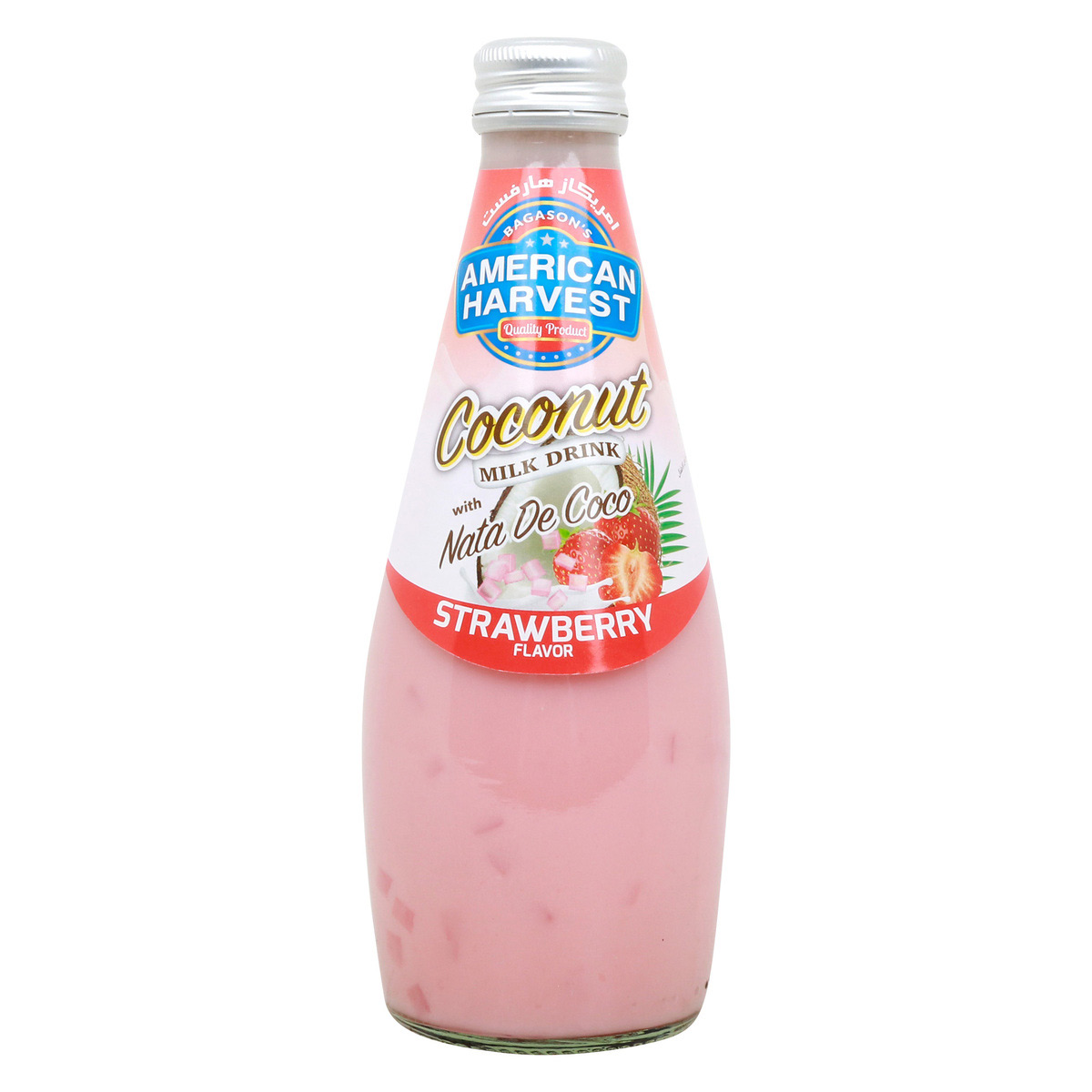American Harvest Coconut Milk Drink Strawberry 290ml