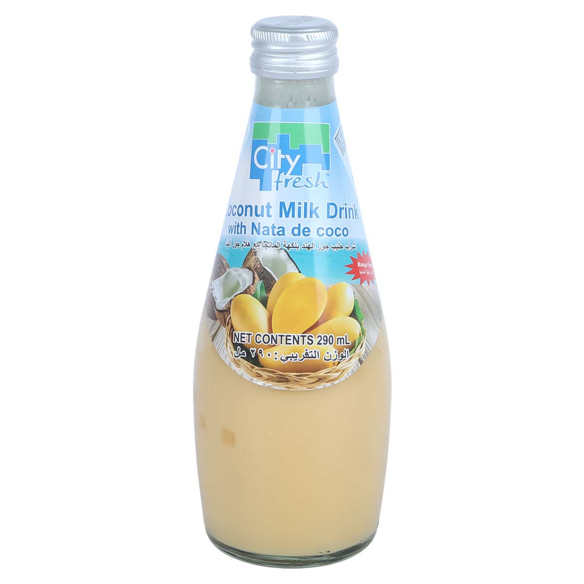 City Fresh Coconut Milk Drink Mango Flavour 290ml