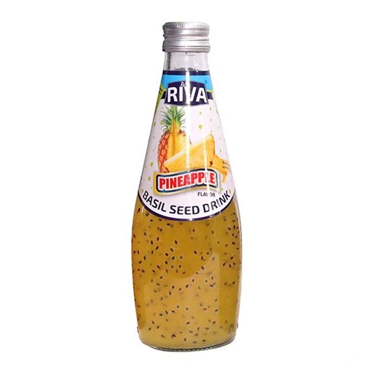 Riva Basil Seed Drink Pineapple Flavor 290ml