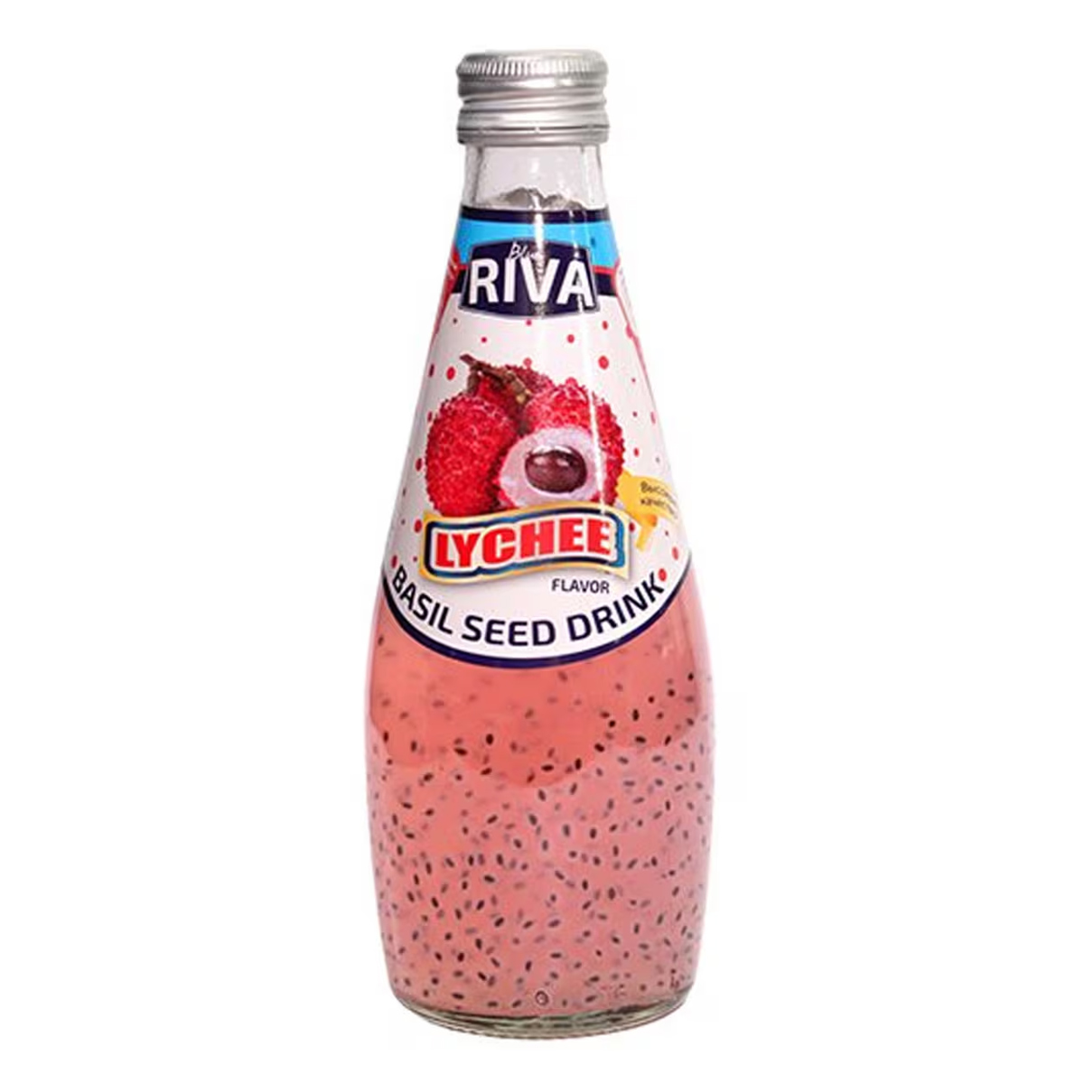 Riva Basil Seed Drink Lychee Flavor 290ml