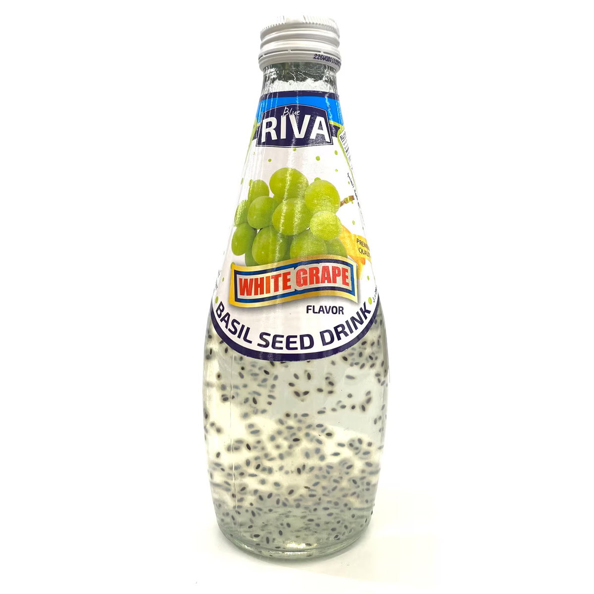 Riva Basil Seed Drink White Grape Flavor 290ml | Beverages | Soft Drinks | Other Flavors Riva Basil Seed Drink White Grape Flavor 290ml | Beverages | Soft Drinks | Other Flavors