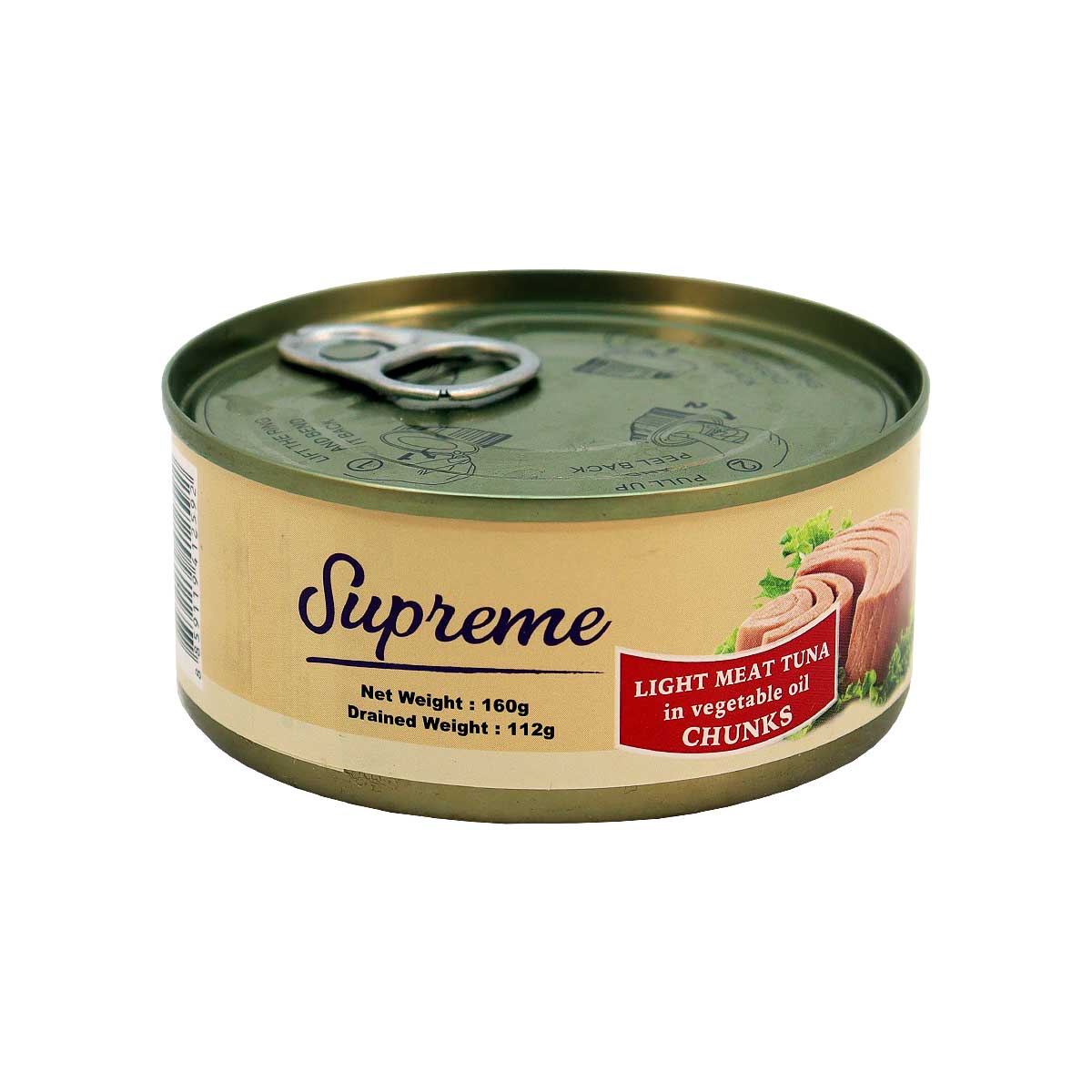 Superme Light Meat Canned Tuna Vegetable Oil 160g