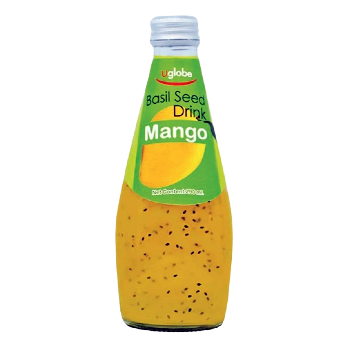 Uglobe Basil Seed Drink Mango 290ml