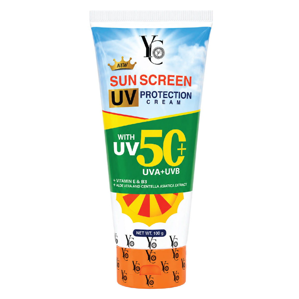 Yc Uv Protection Sunscreen Cream 100g