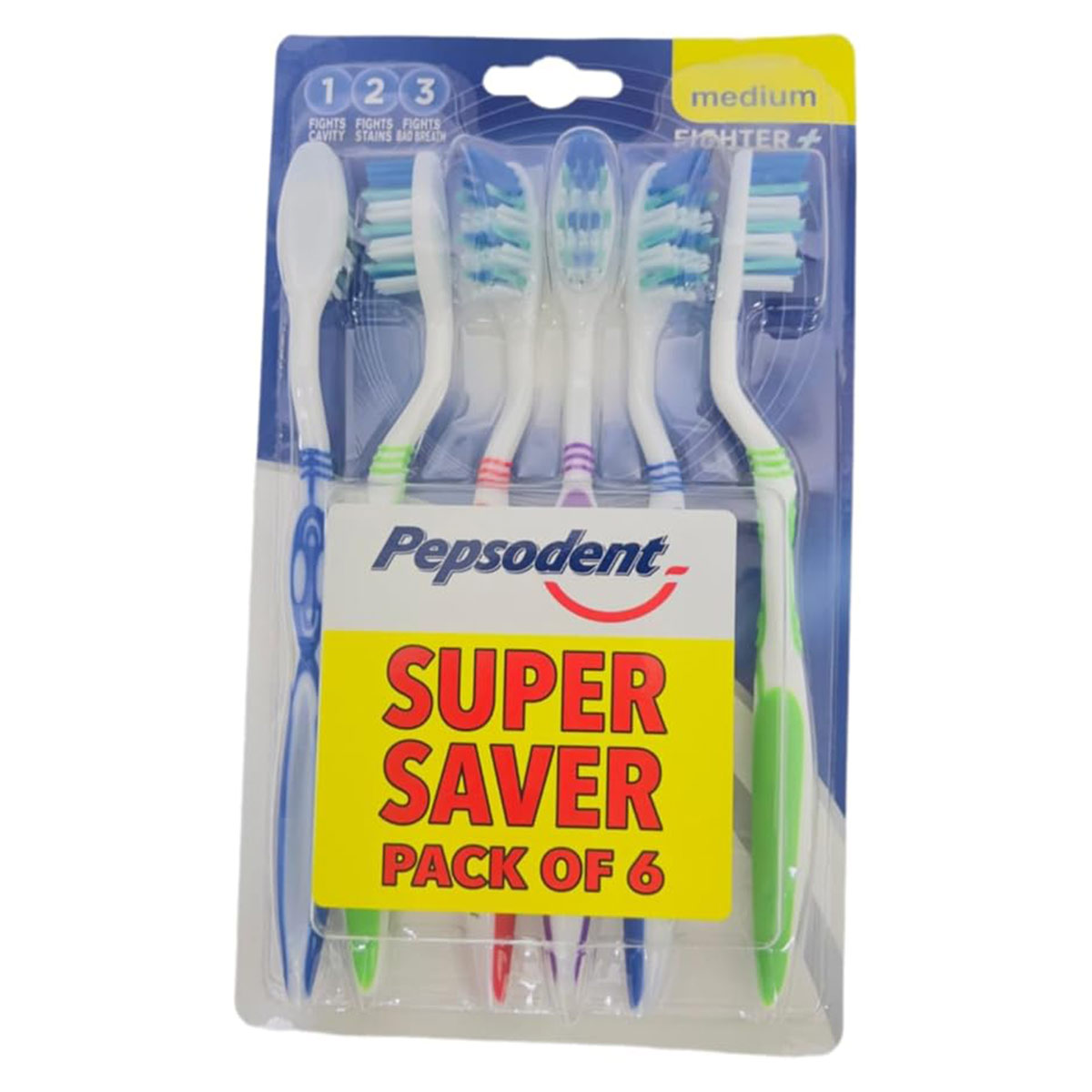 Pepsodent Toothbrush Pack Of 6 Pieces