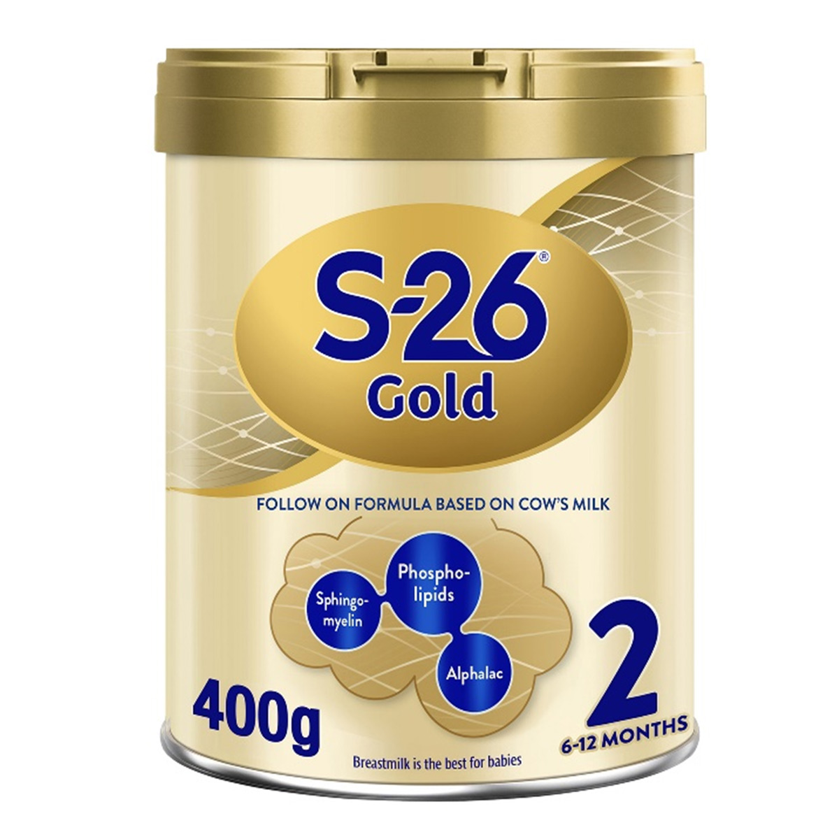 S-26 Gold 2 Follow-on Formula Milk Powder 400g From 6-12 Months