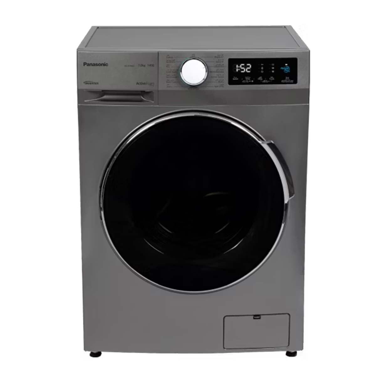 Panasonic Front Load Washing Machine 7Kg Silver NA-147MG4LAS