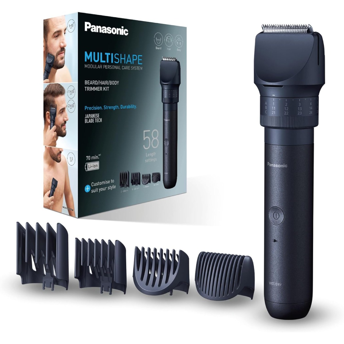 Panasonic Trimmer Multi Shape Modular Personal Care System ER-CKL2-A222