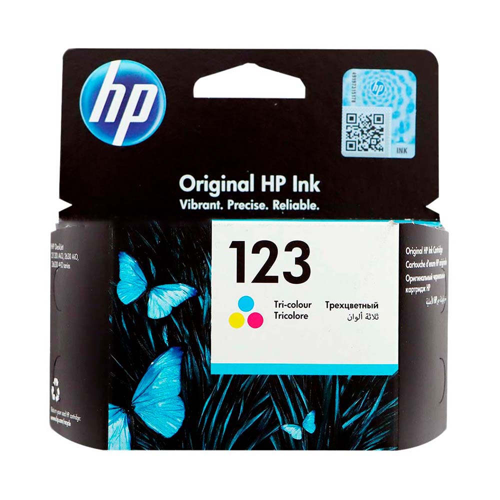 HP 123 Tri Color Ink Cartridge F6V16A