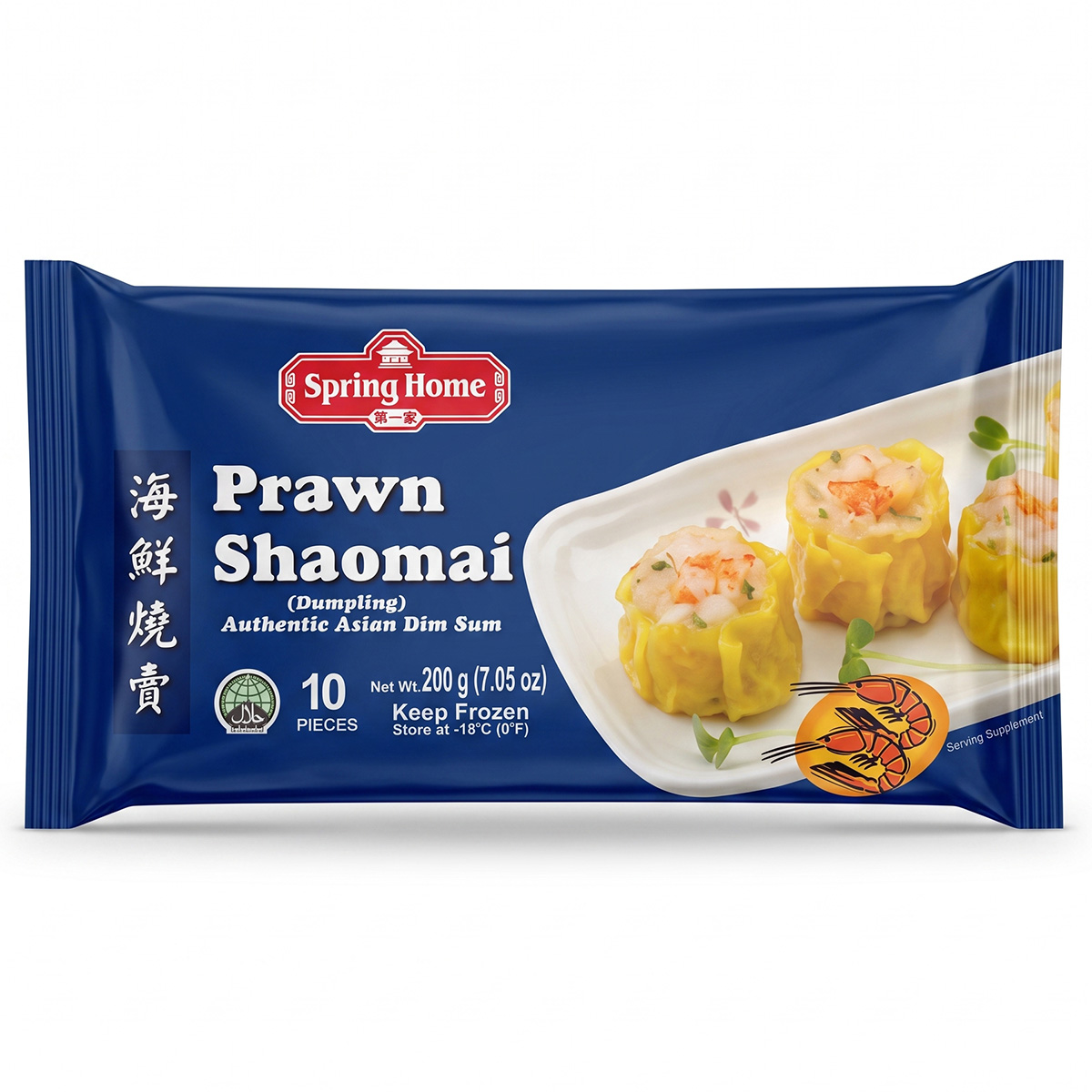 Spring Home Prawn Shaomai 200g