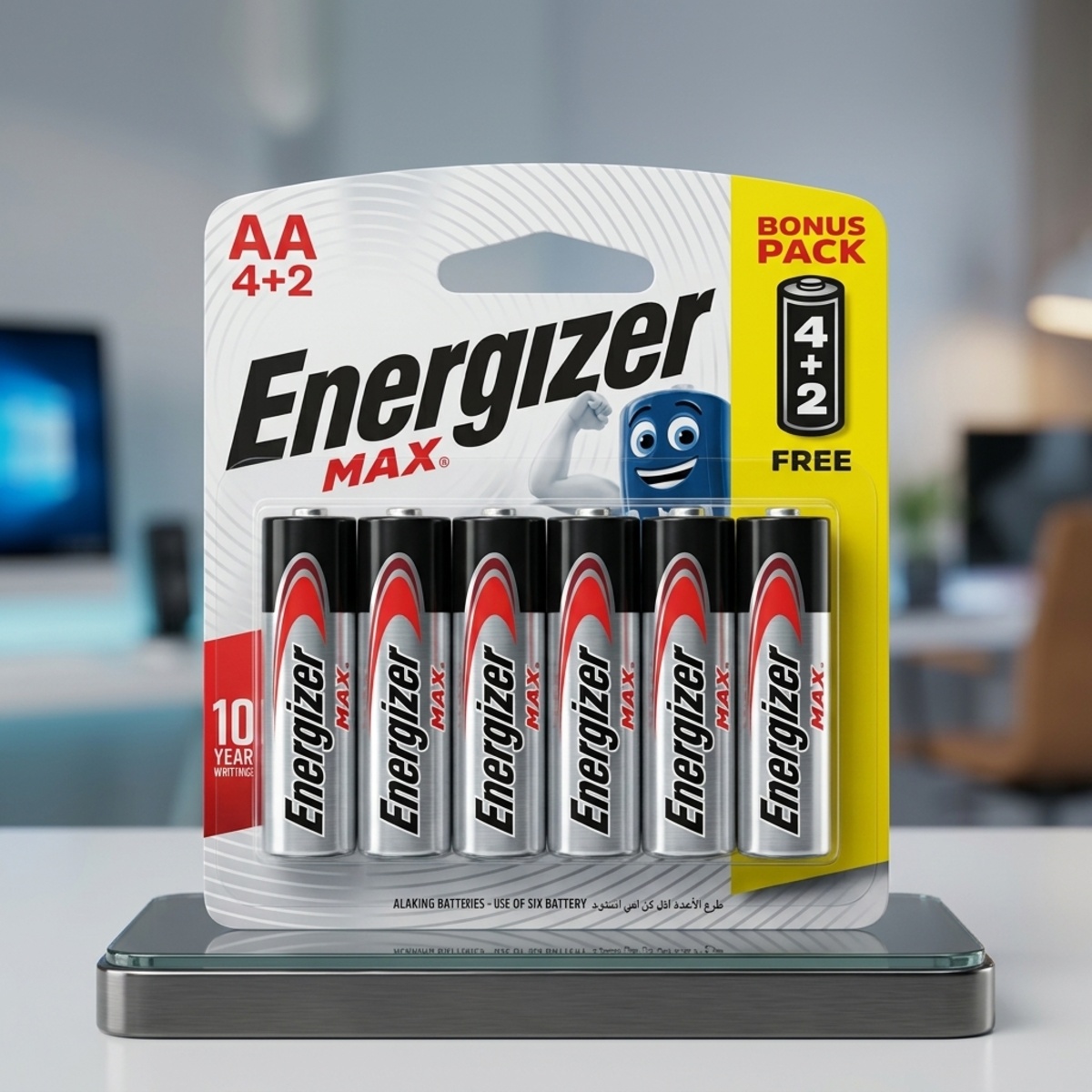Energizer Max AA Batteries 6 Pieces