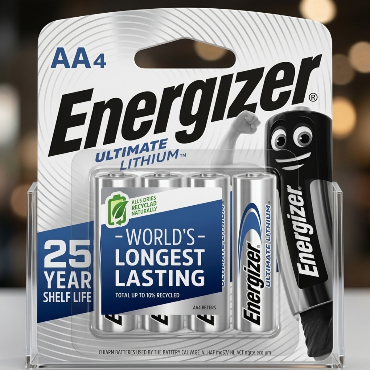 Energizer Ultimate Lithium AA Batteries 4 Pieces