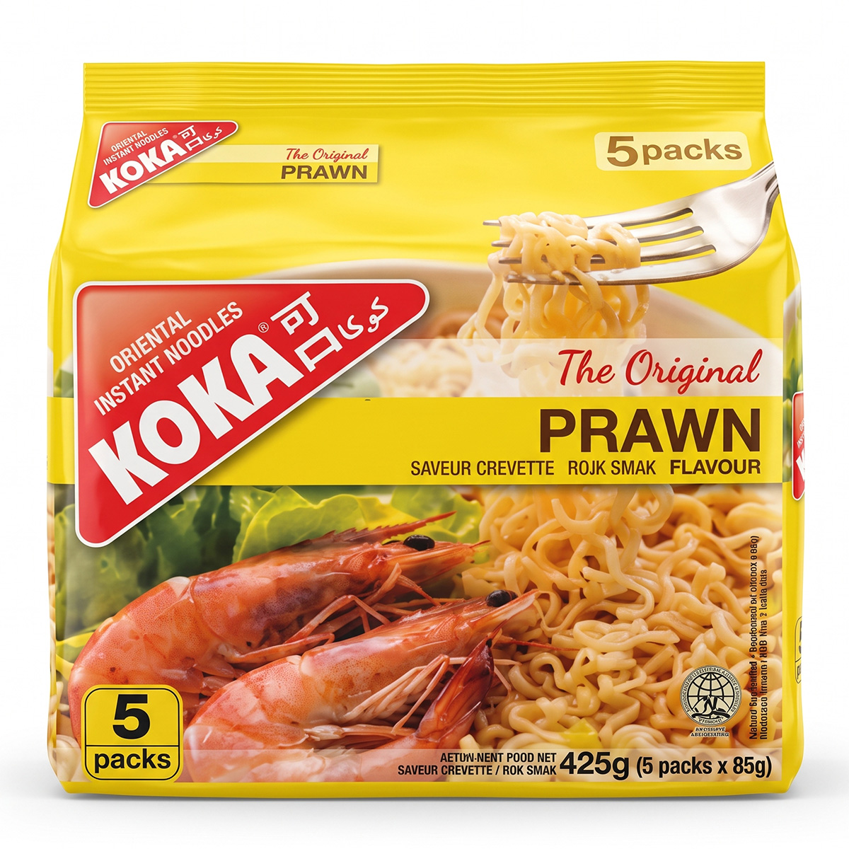 Koka Noodle Prawn 5x85g