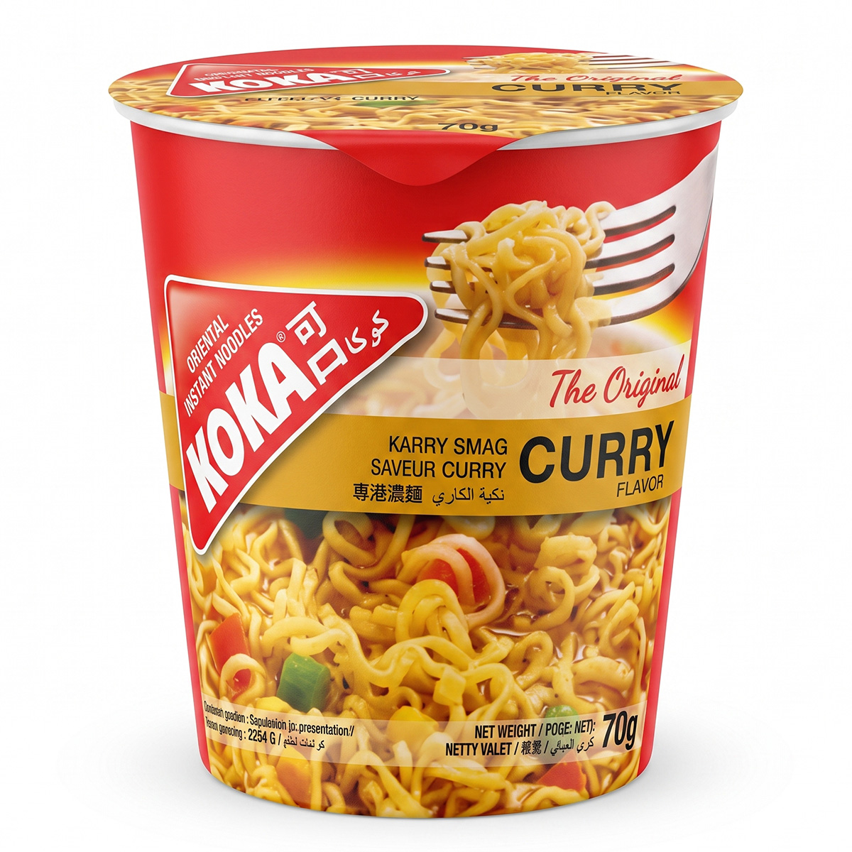 Koka Cup Noodle Curry 70g
