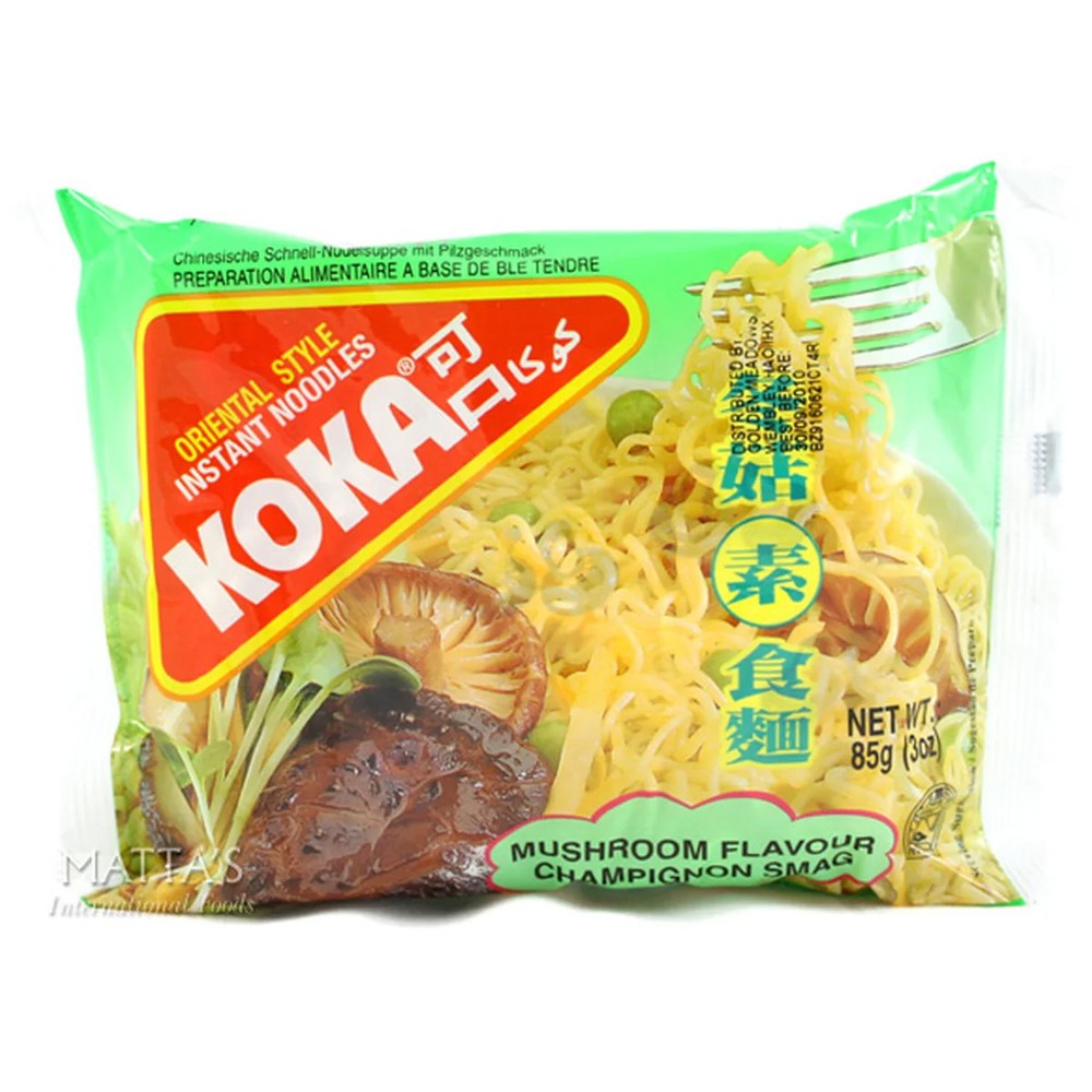 Koka Instant Noodles Mushroom 85g