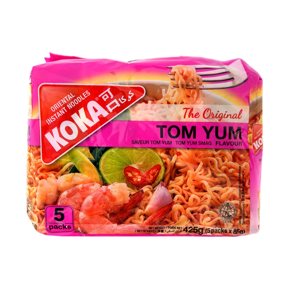 Koka Tom Yam Flavour Noodles 5x85g