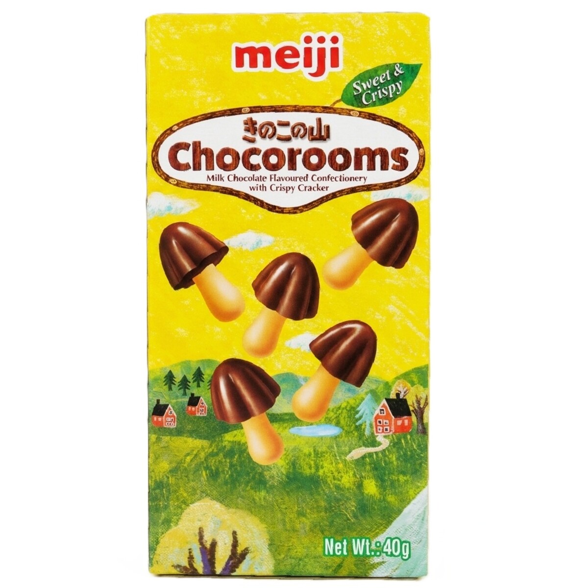 Meiji Chocoroom Milk Chocolate Flavoured Confectionery 40g