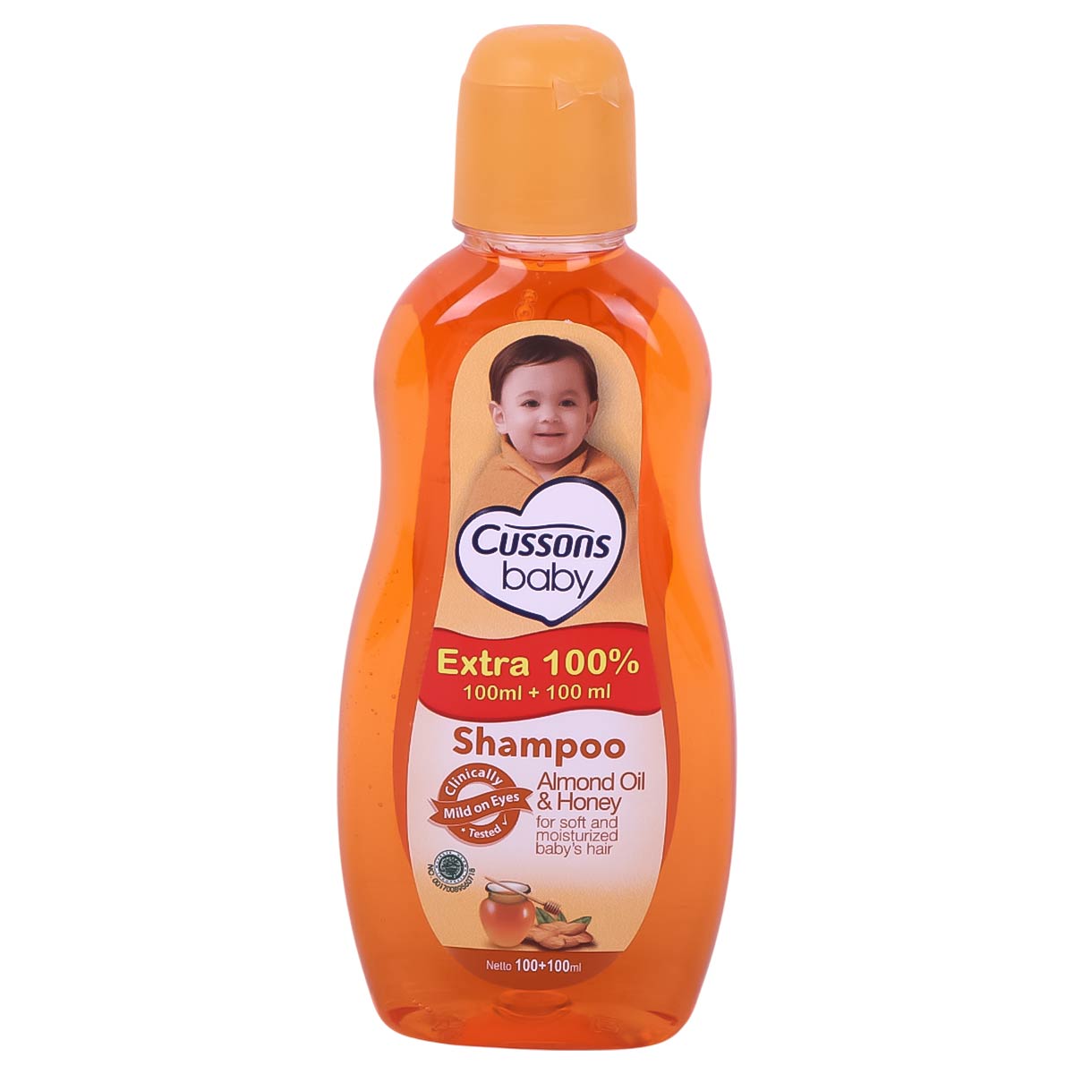 Cussons Almond Oil Honey Baby Shampoo 100ml