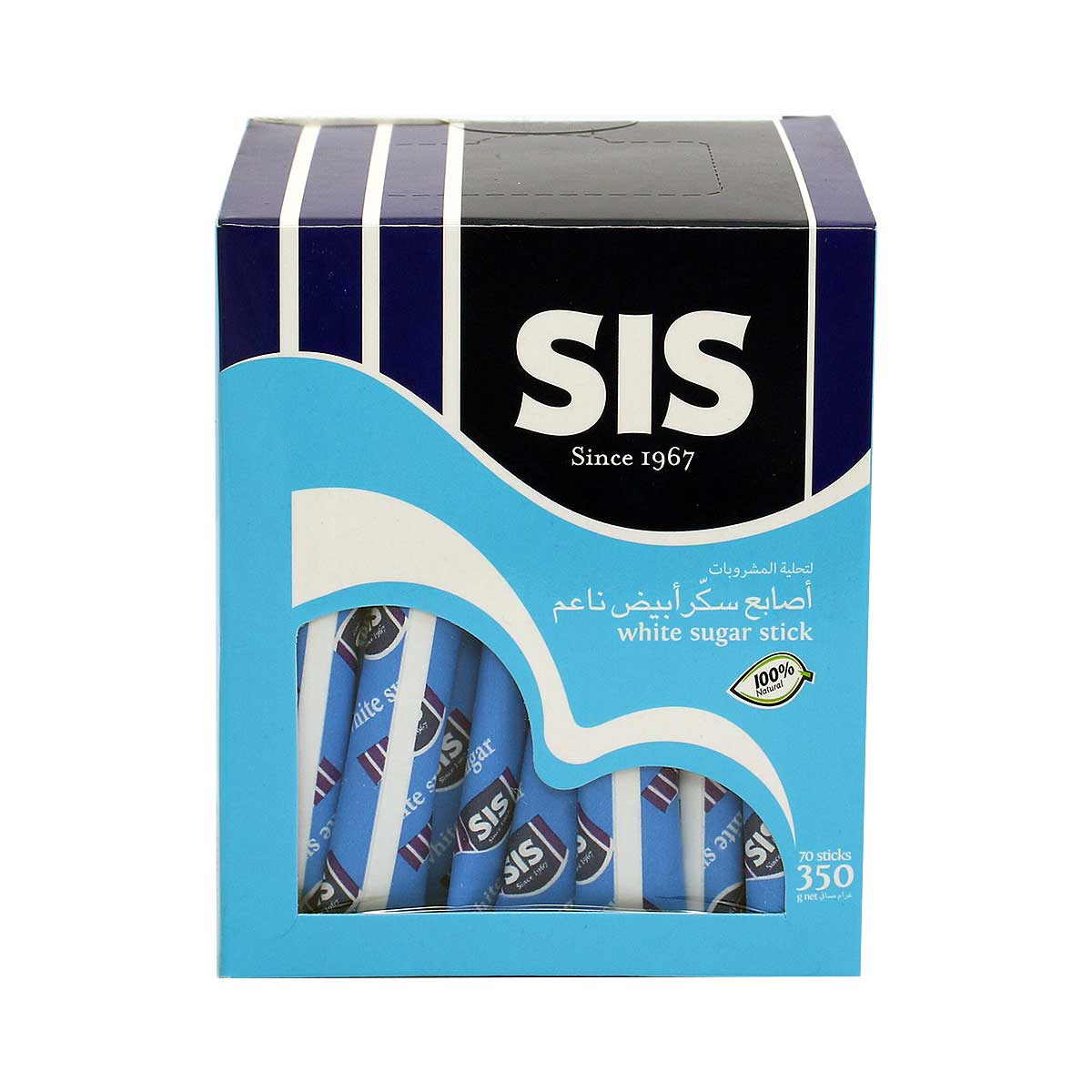 Sis White Sugar Sticks 350g