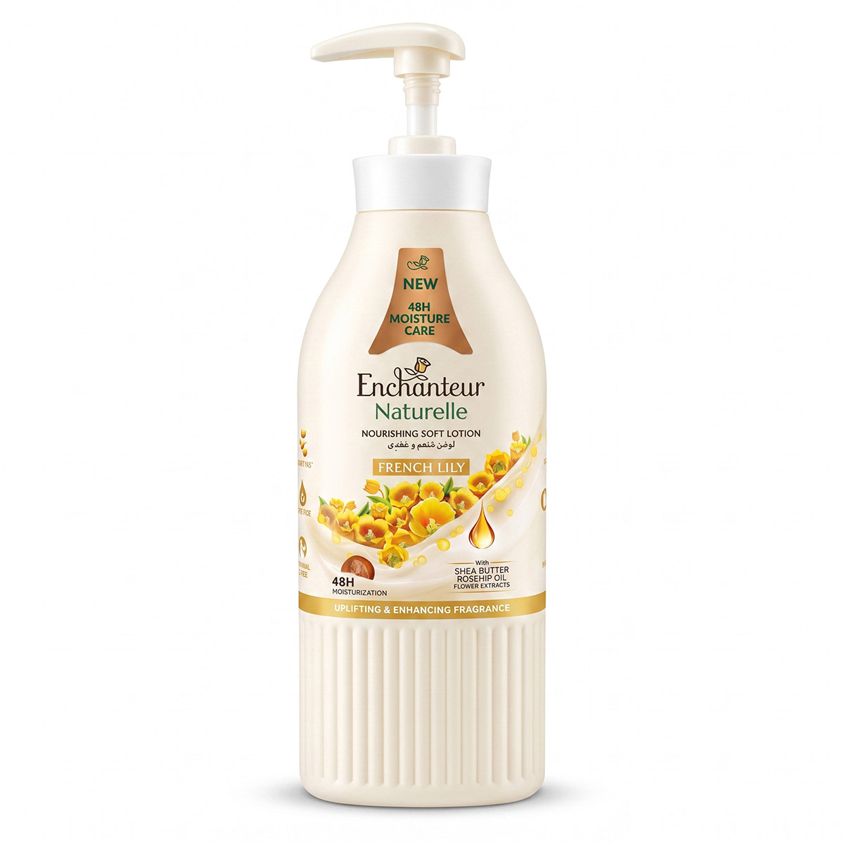 Enchanteur Naturelle Nourishing Soft Lotion French Lily 500ml