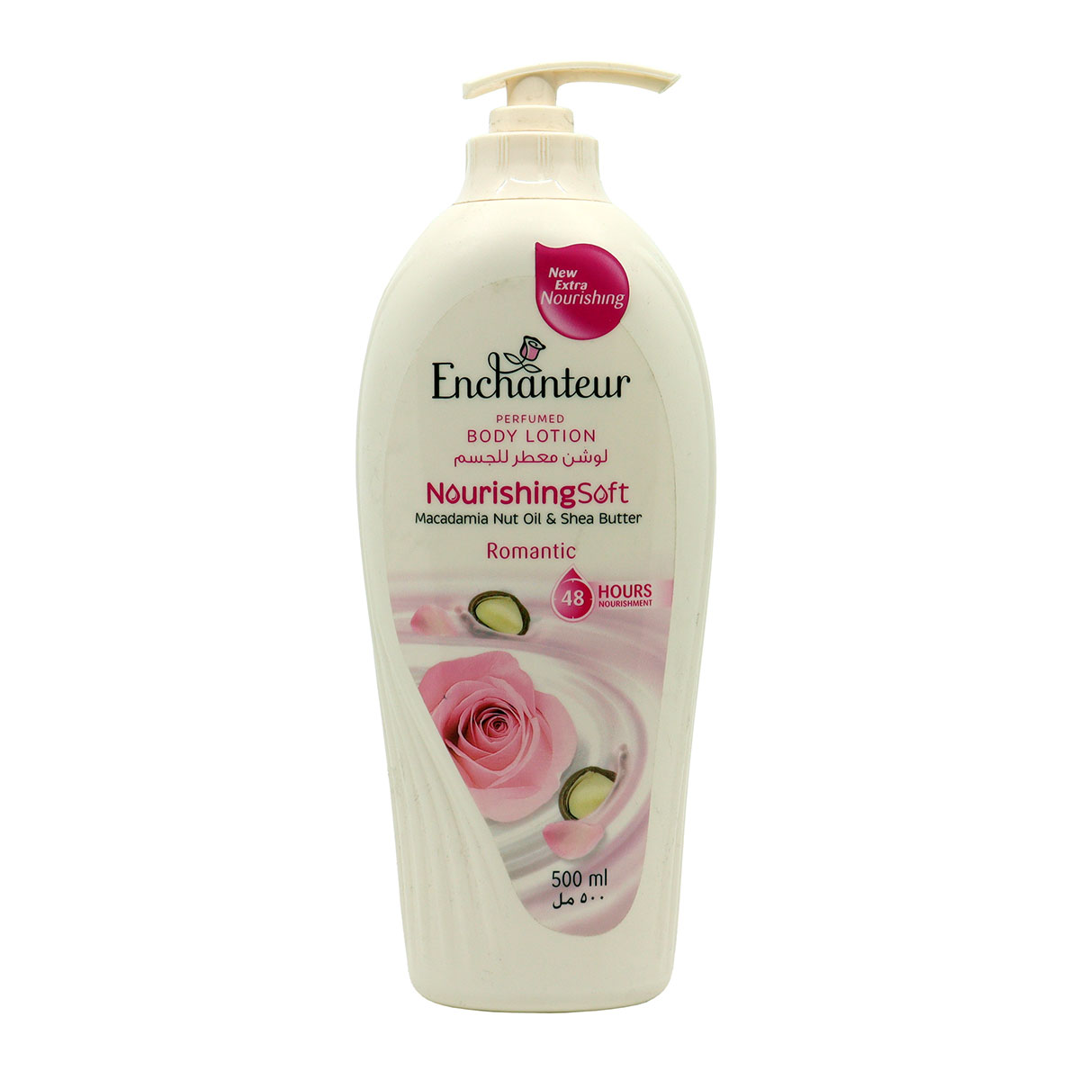 Enchanteur Nourishing Soft Romantic Perfumed Body Lotion with Macadamia Nut Oil & Shea Butter 500ml