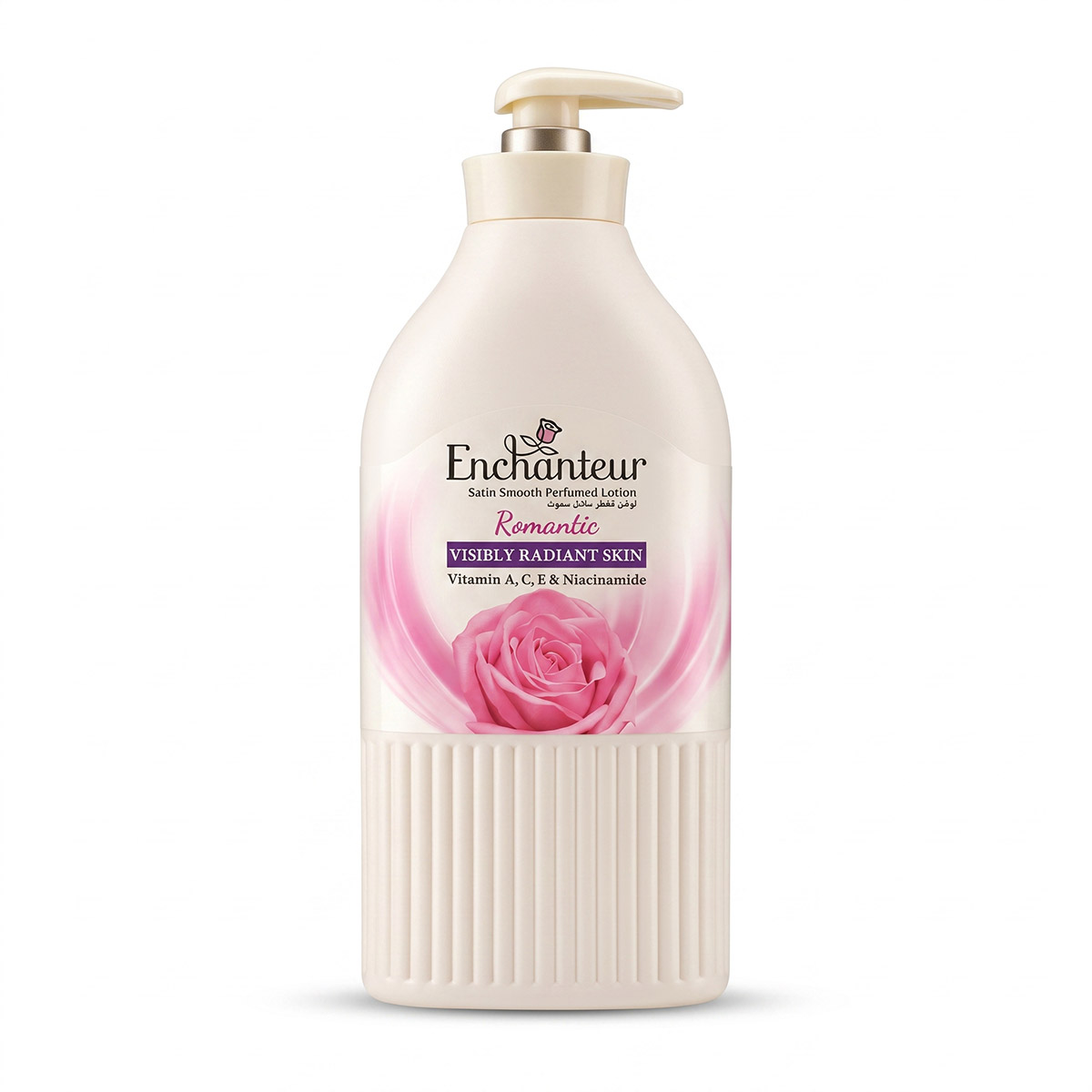 Enchanteur Romantic Satin Smooth Perfumed Body Lotion 650ml