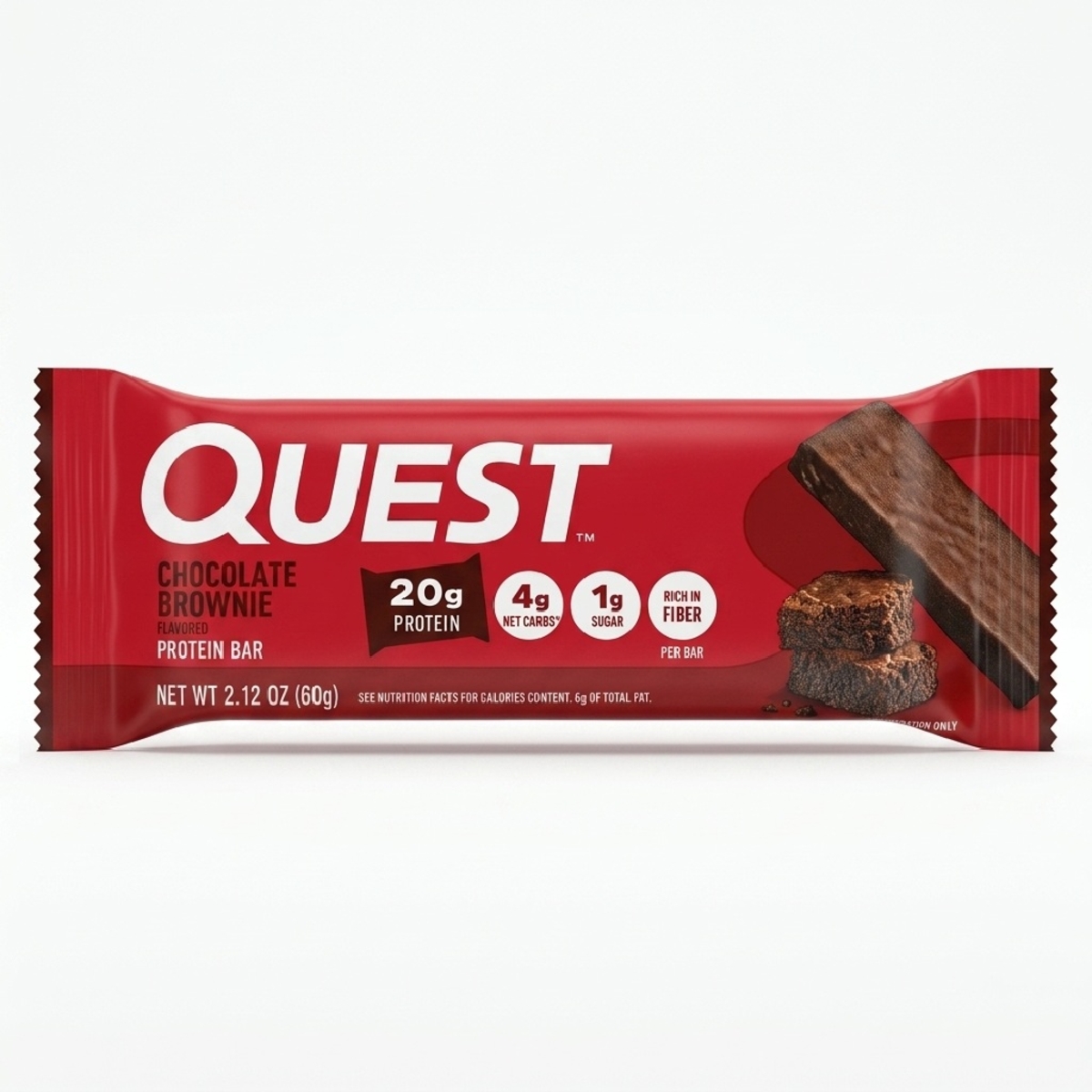 Quest Chocolate Brownie 60Gm