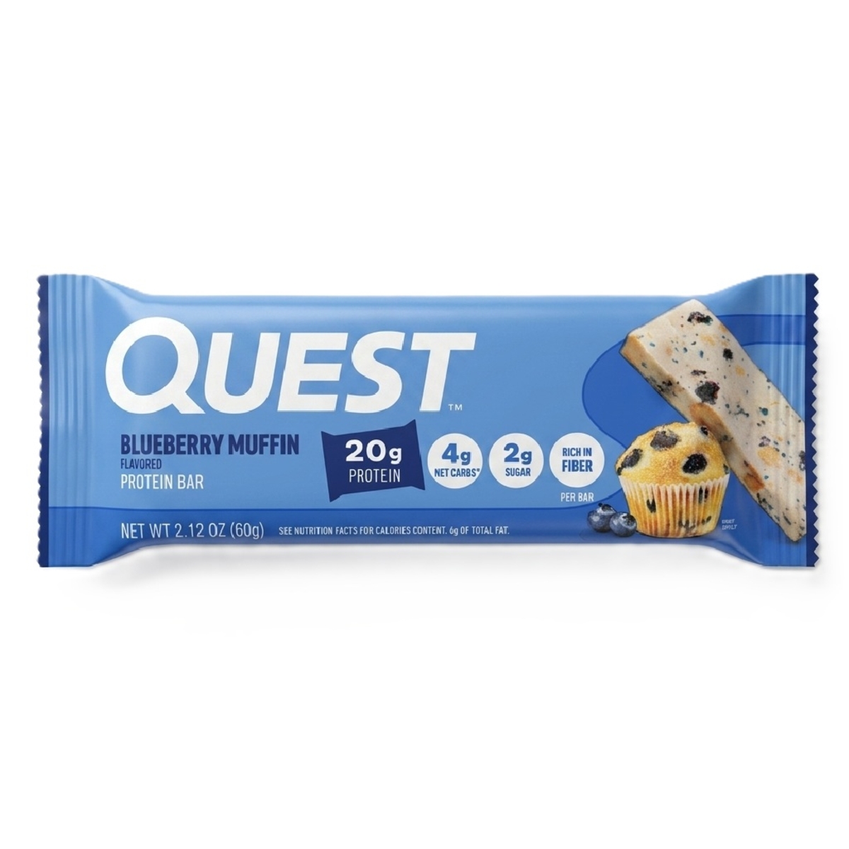 Quest Blueberry Muffin12X60Gm