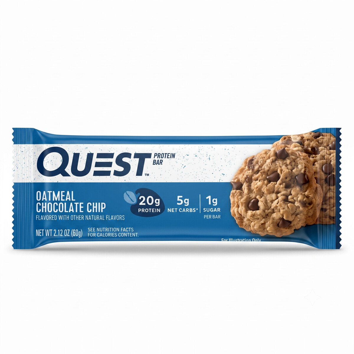 Oatmeal Chocolate Chip 60Gm