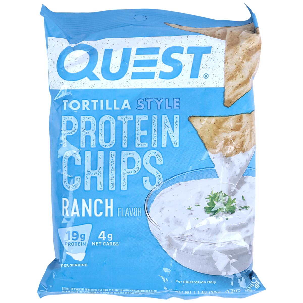 Quest Original Style Protein Ranch Flavour Chips 32g