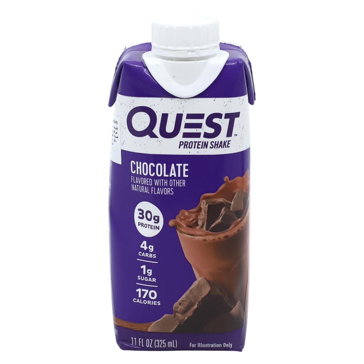 Quest Protein Shake Chocolate 325ml | الأطعمة الصحية والعضوية | وجبات خفيفة صحية وبروتينية Quest Protein Shake Chocolate 325ml | الأطعمة الصحية والعضوية | وجبات خفيفة صحية وبروتينية