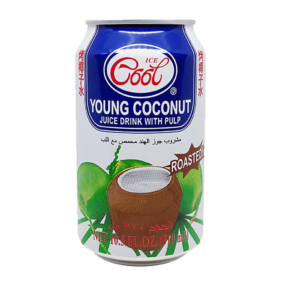 Ice Cool Young Coconut Roasted Juice Drink with Pulp 310ml