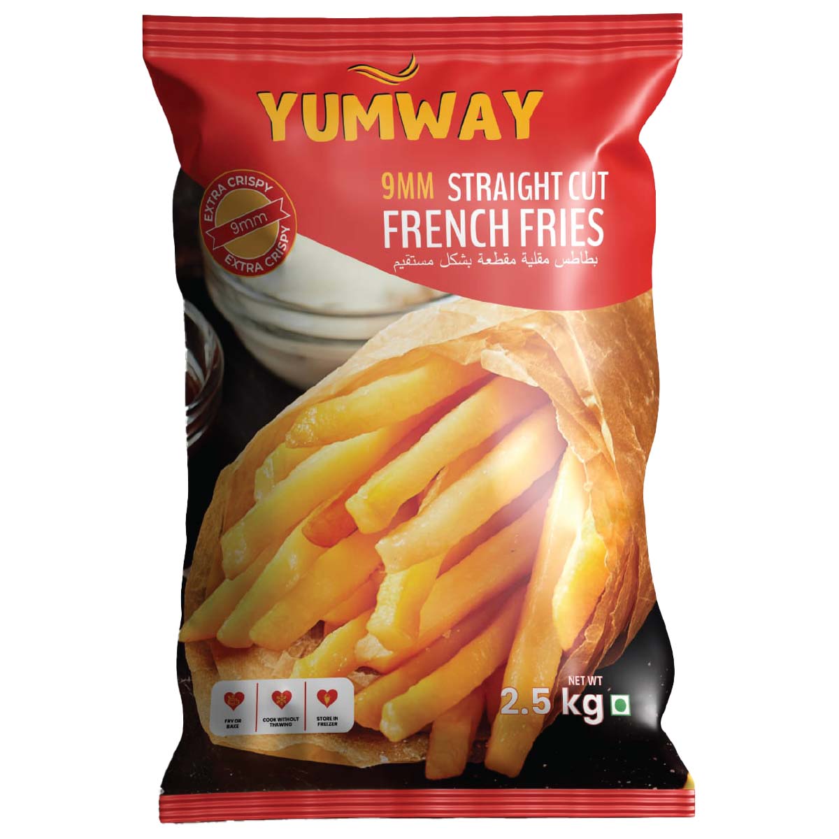 Yam Way 9MM French Fries 2.5kg