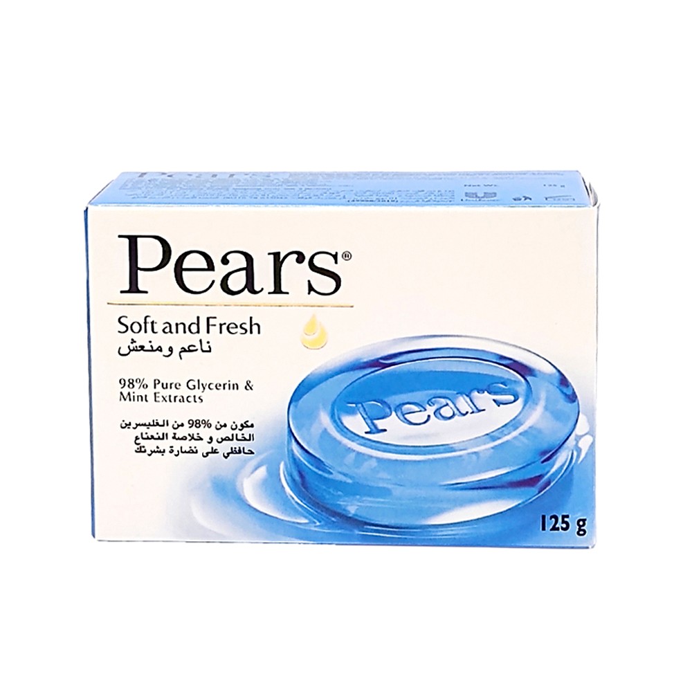 Pears Soap Soft fresh 4x125g