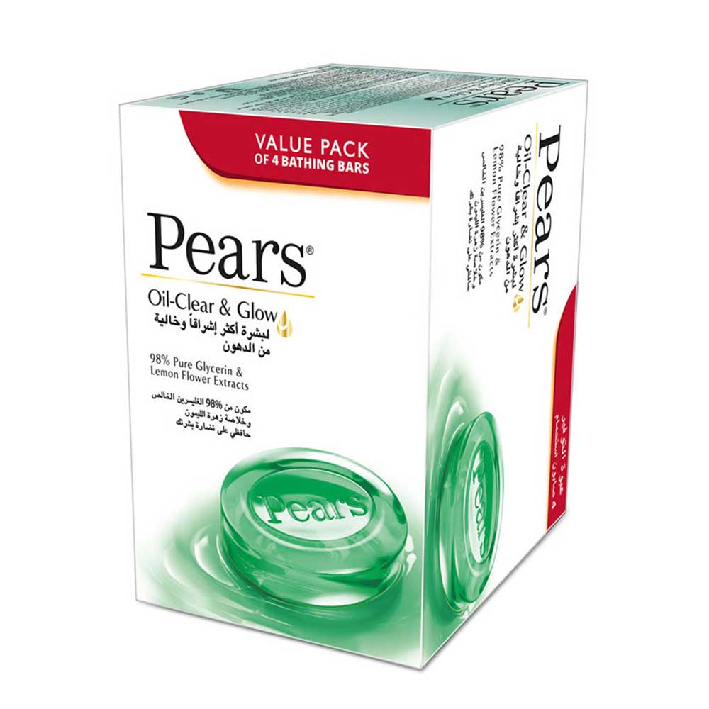 Pears Oil Clear And Glow Soap Green 125gm
