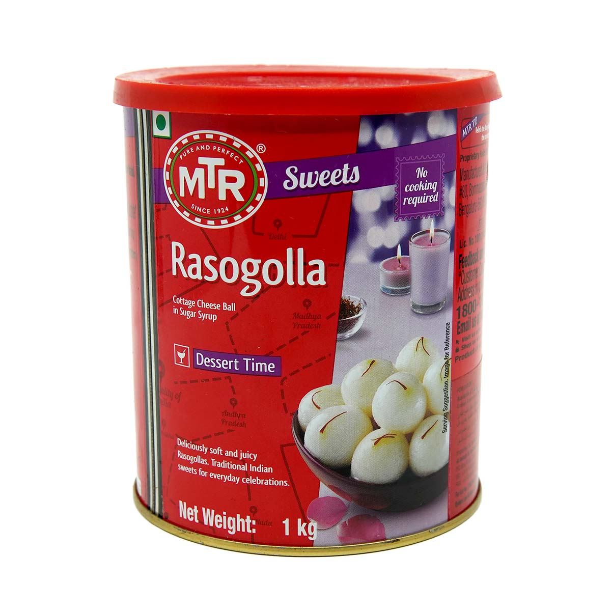 Mtr Rasogolla Sweet 1 Kg 