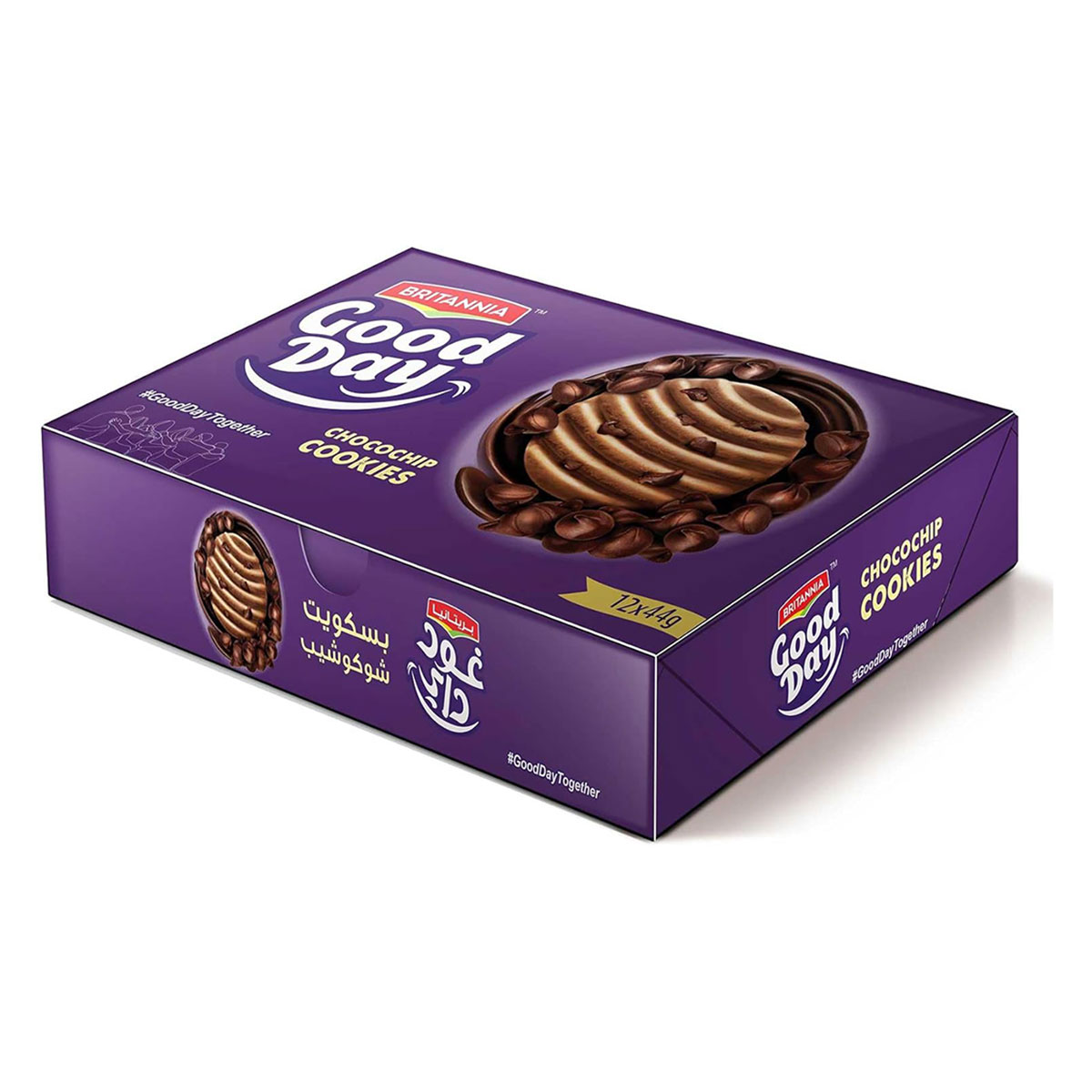 Britannia Good Day Chocochip Cookies 12x44g