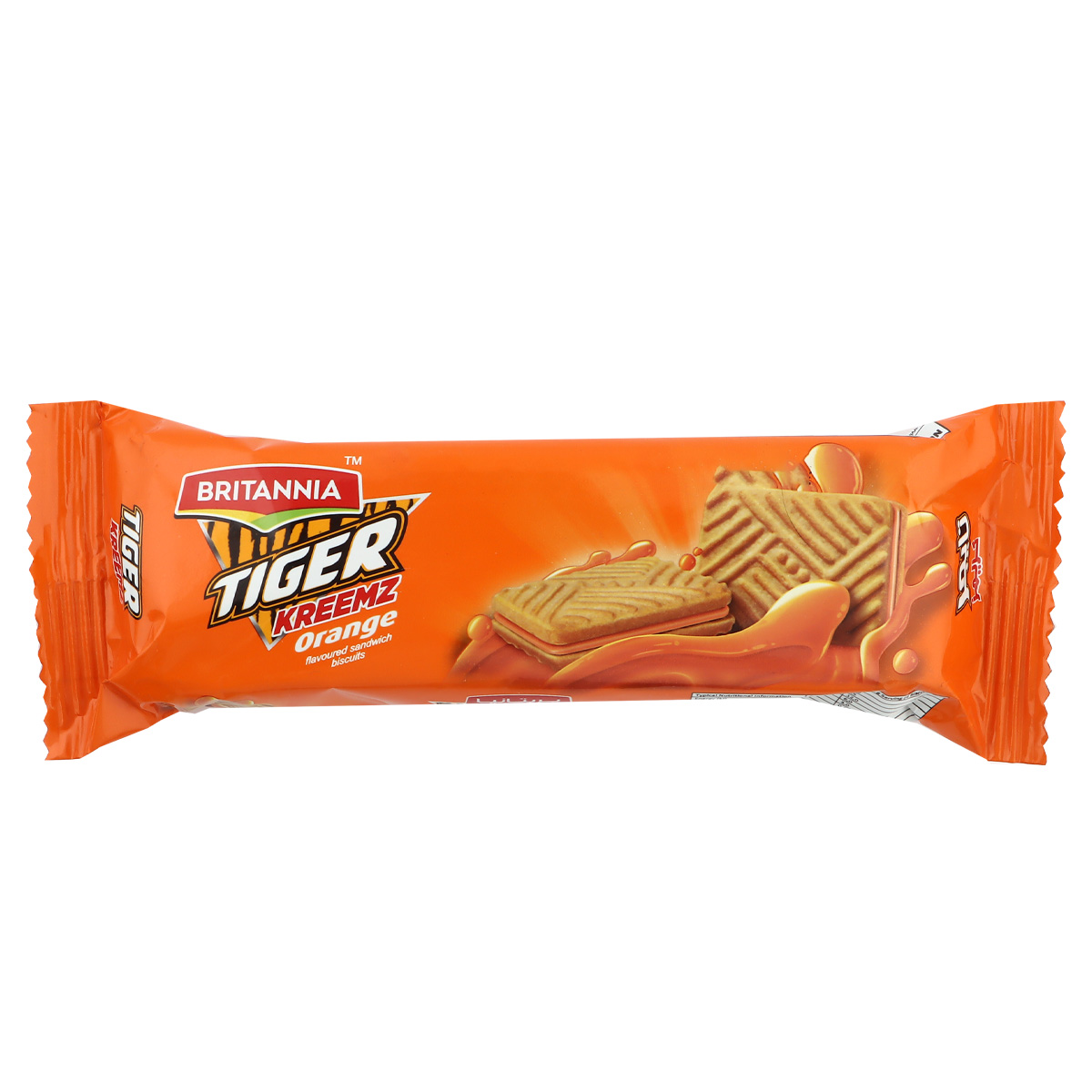 Britannai Tiger Kreemz Orange Sandwich Biscuits 72g